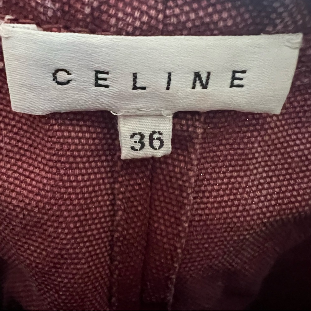 CELINE PARIS Distressed Wide Leg Sailor Jeans - Picture 3 of 12